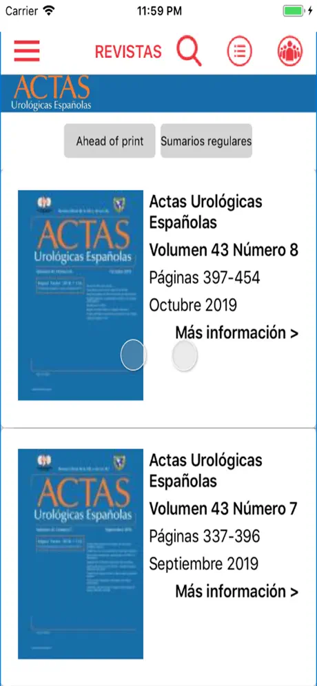 Actas Urológicas