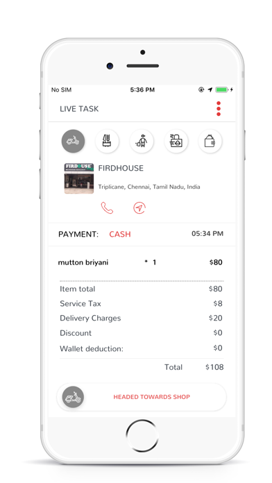 How to cancel & delete Snacksdrum DeliveryBoy from iphone & ipad 3
