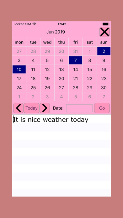 My Diary Plus screenshot 3