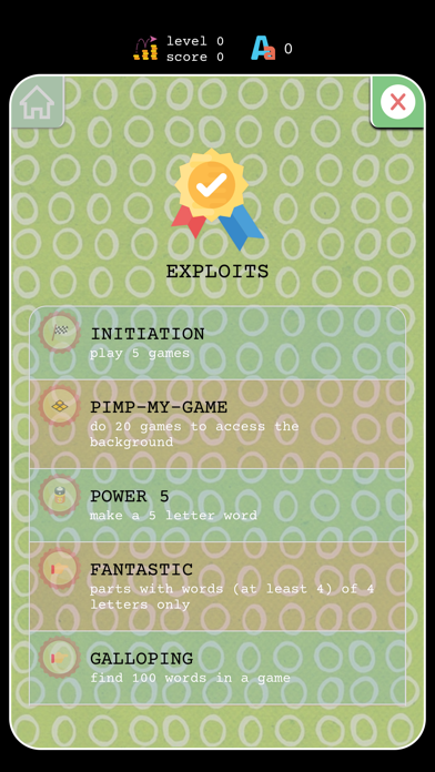 Wordz (words game) Screenshot
