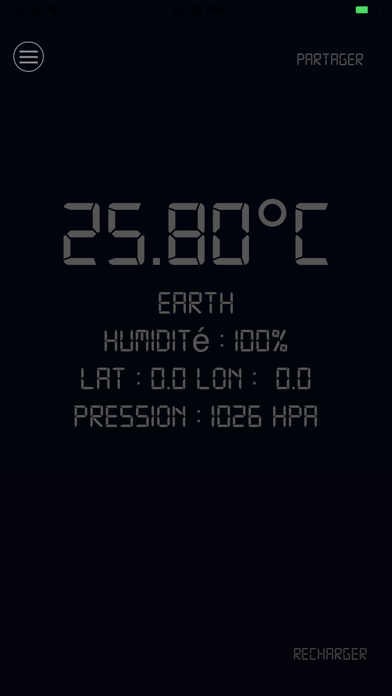 Thermometer º Screenshot