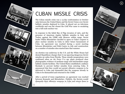 Cold War Interactive Timeline - náhled