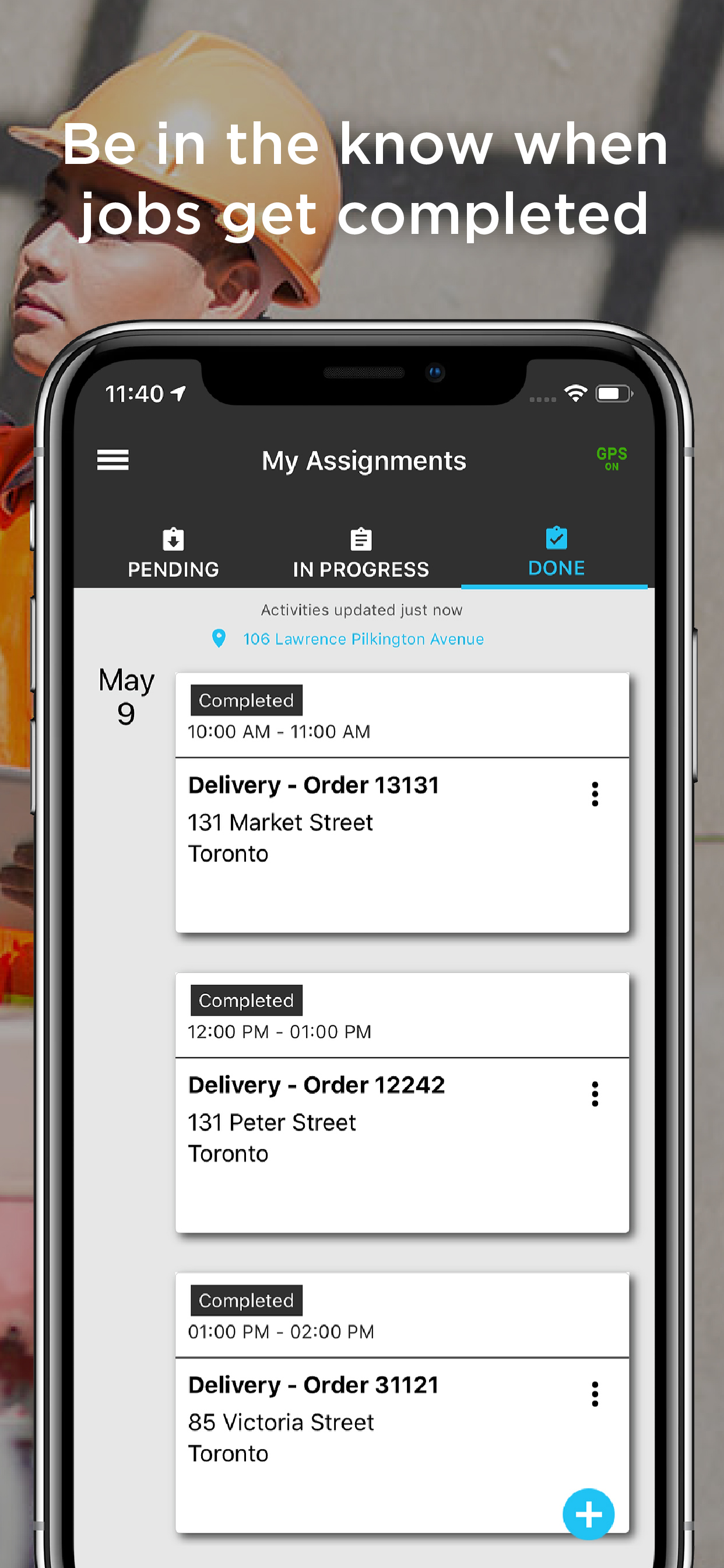 Task Tracker by Fleet Complete screenshot 3