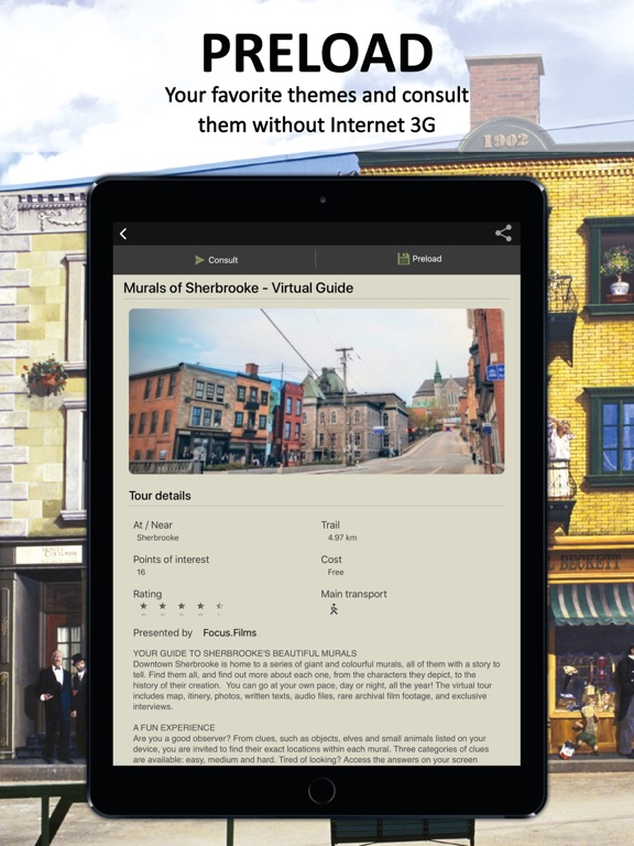 BaladoDiscovery iPad screenshot 3 - Travel app