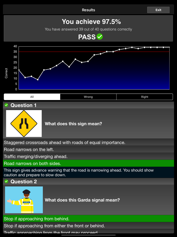Screenshot #6 pour Driver Theory Test Ireland PRO