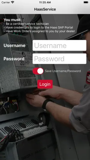 HaasService screenshot 1