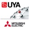UYA is the new cloud computing based system for remote operation, energy monitoring and maintenance of Mitsubishi Electric Air Conditioning solutions