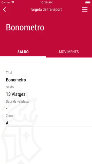 Captura de pantalla de Metrovalencia Oficial en iPhone 5