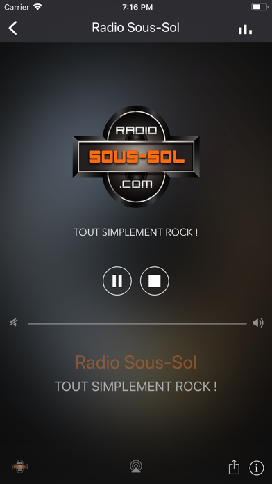 Screenshot #3 pour Radio Sous-Sol