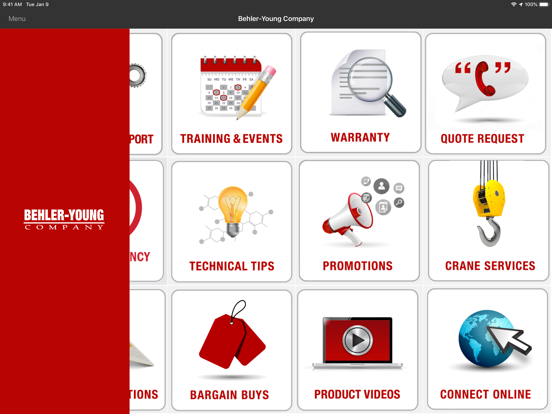 The B-Y App iPad screenshot 2 - Productivity app