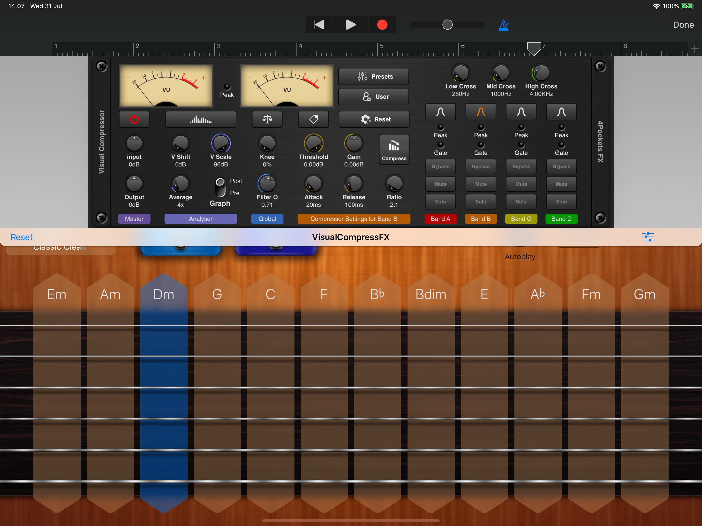 Visual Multi-Band Compressor