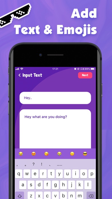 Super Funny Video Maker iPhone screenshot 4 - Entertainment app