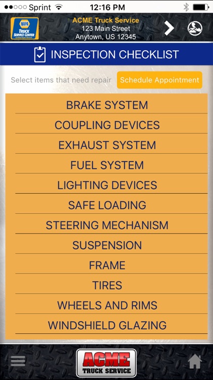 NAPA Truck Service Center