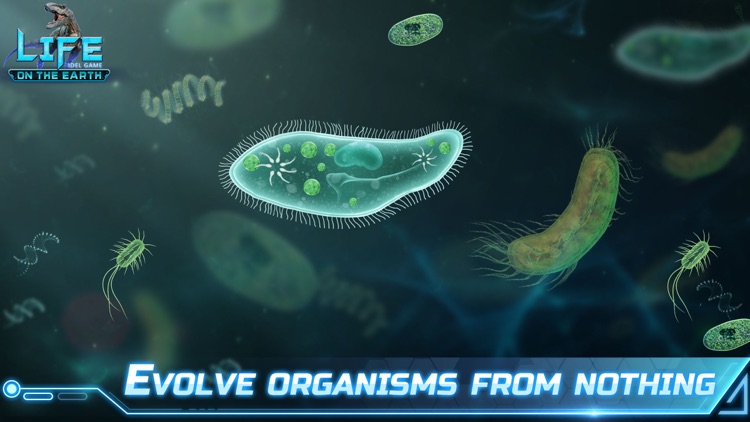 Idle evolution: Life on Earth