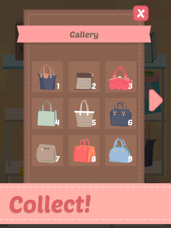 Happy Handbags - Click & Merge iPad screenshot
