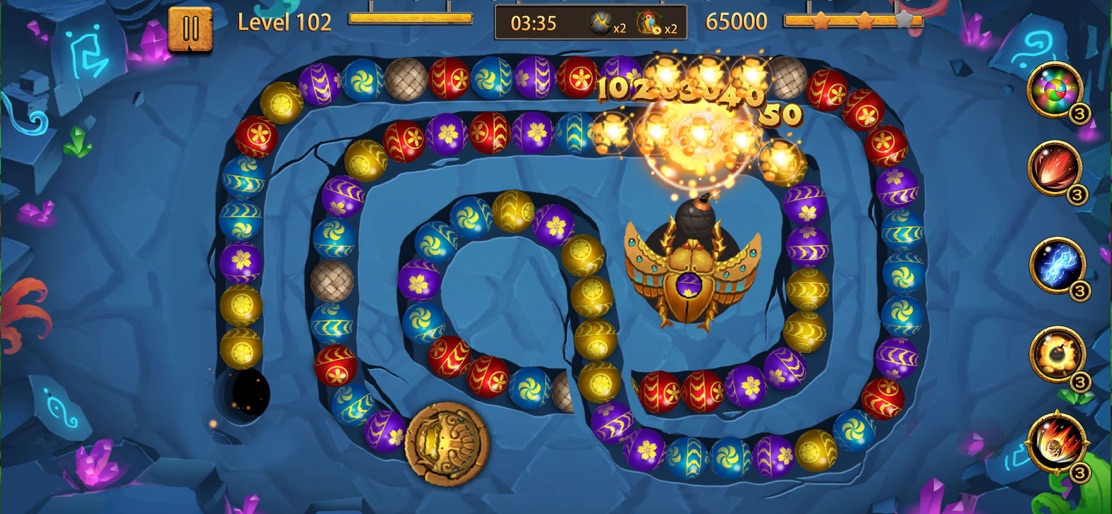 Jungle Marble Blast screenshot 5