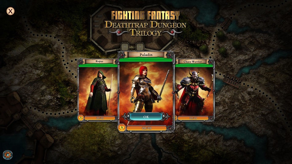 #2. Deathtrap Dungeon Trilogy (iOS) 由: Nomad Games