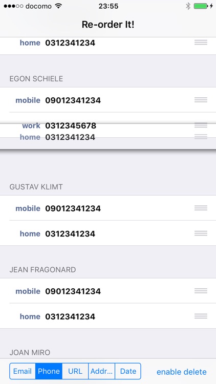 Reorder Contacts - Reorder It! screenshot-3