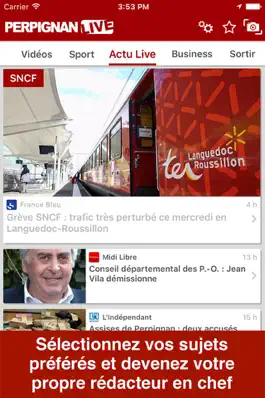 Game screenshot Perpignan Live : Actu & Sport apk