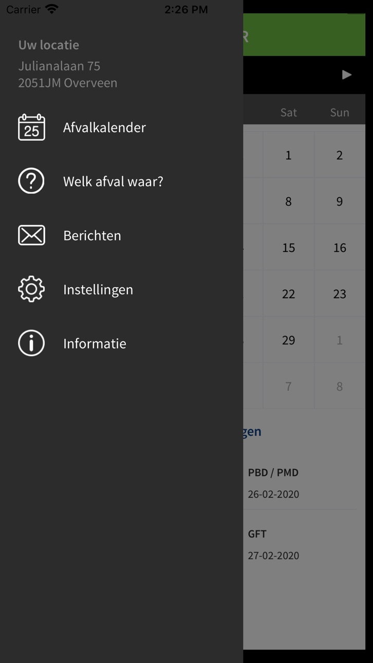 iPhone screenshot