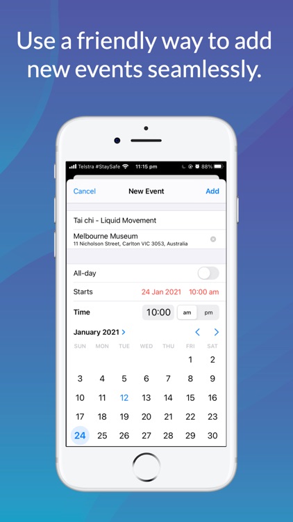 Scheduler: ICS feeds