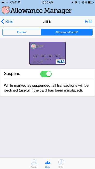 Allowance Manager® screenshot 4