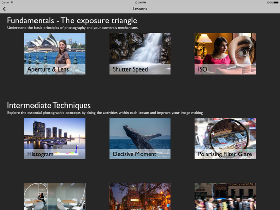 Screenshot #4 pour Fotoji: Learn DSLR Photography