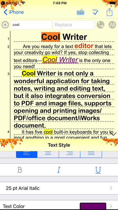 Screenshot #2 pour Cool Writer