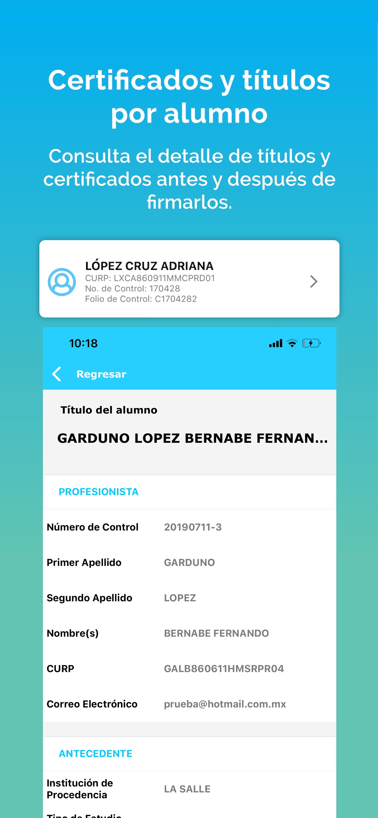 Certisep screenshot 3