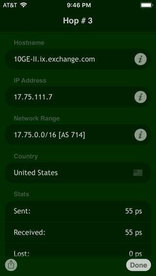 Network Utility Bundle: WiFi LAN scanner, trace, ping, server monitorのおすすめ画像4