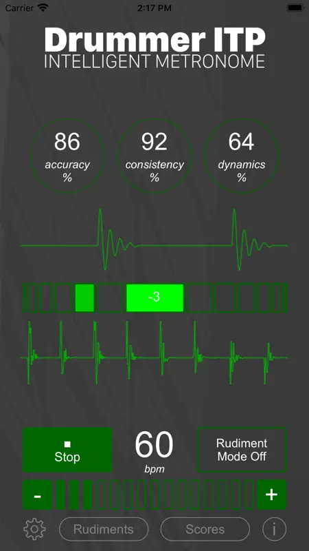 Drummer ITP - Rudiment Trainer screenshot 1 of 9