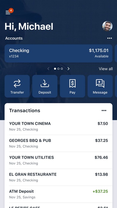 Fidelity Bank & Trust–Mobile Screenshot