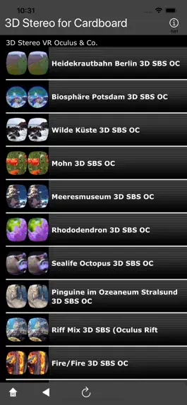 Game screenshot 3D SBS Stereo for Cardboard mod apk