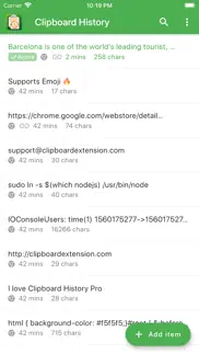 clipboard history mobile iphone screenshot 1