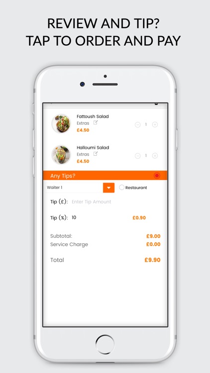 SmartServe® restaurants screenshot-3