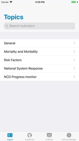 Game screenshot WHO NCD Data Finder mod apk