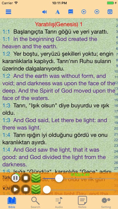 How to cancel & delete Turkish-English Holy Bible Offline Audio Book from iphone & ipad 1