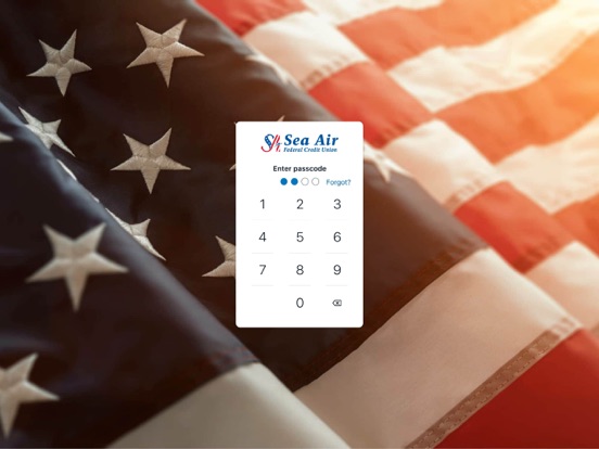 Sea Air Federal Credit Union iPad screenshot 2 - Finance app