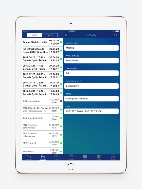 App screenshot