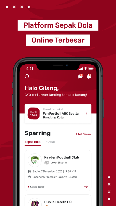 AYO: Super Sport Community Appのおすすめ画像1