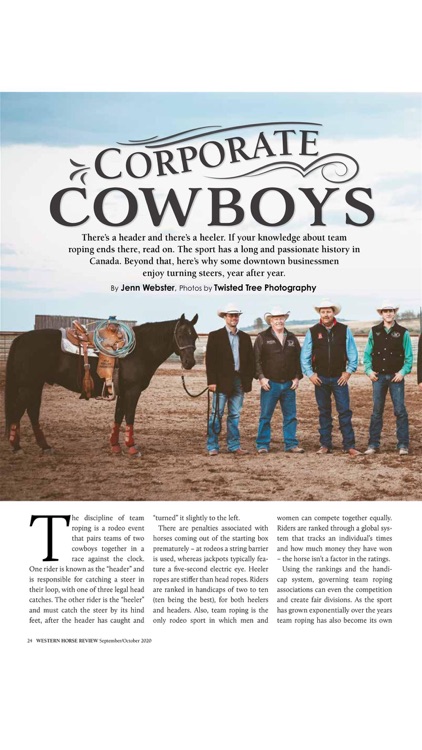 Western Horse Review Magazine