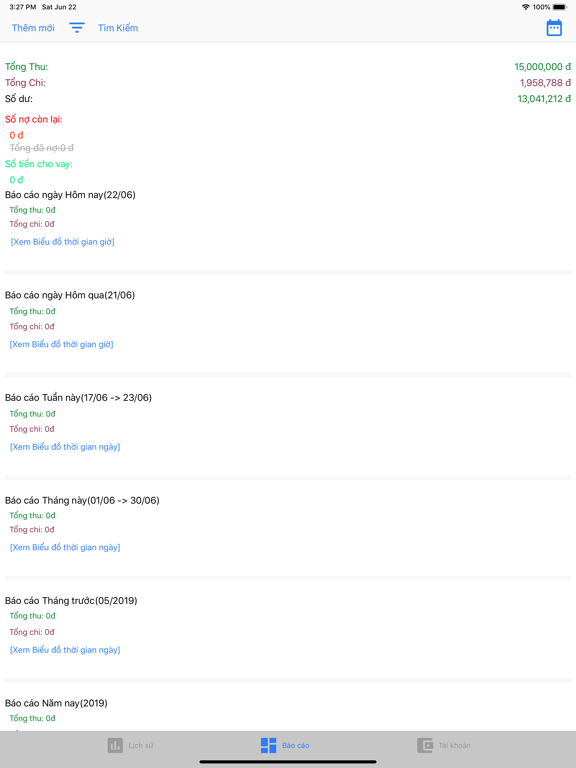 Screenshot #5 pour Quản lý chi tiêu cá nhân