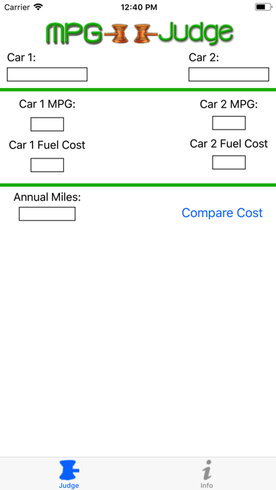 MPG Judge Screenshot