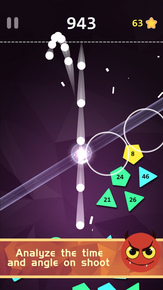#2. Pinball vs Block!Falling Balls (iOS) Podle: 媛丽 王
