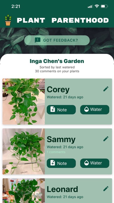 Plant Parenthood Screenshot