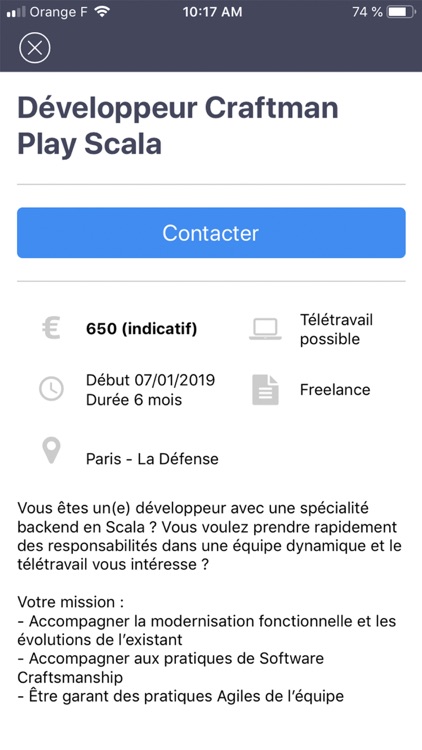 Freelance Paris screenshot-3