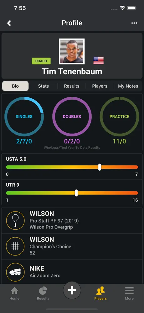 Smashpoint Tennis Tracker