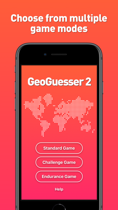 screenshot of GeoGuesser 2 1