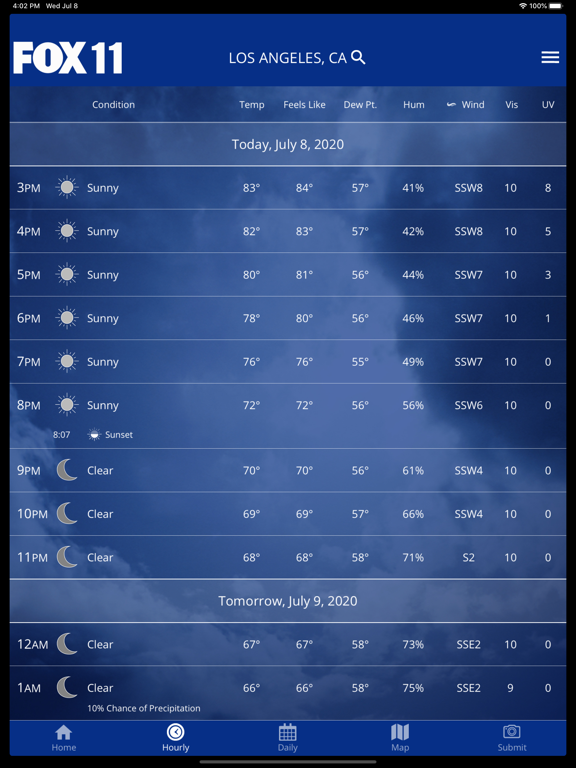 Screenshot #5 pour FOX 11 Los Angeles: Weather