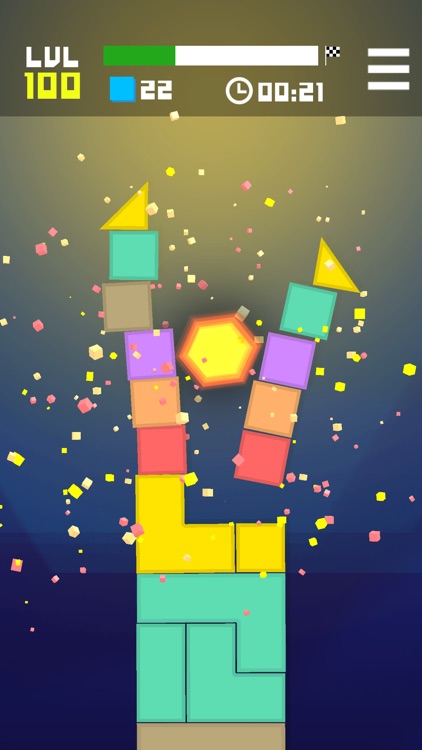 Hexagon Crush the Blocks screenshot-8